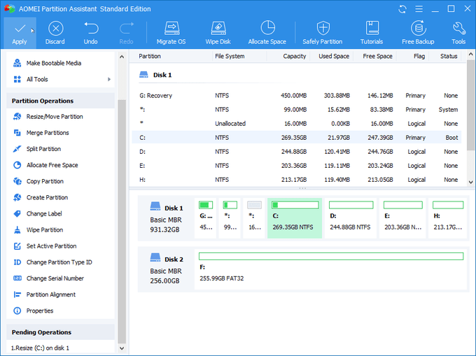 Aomei Partition Assistant crack