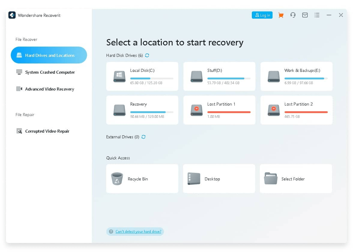 Wondershare Recoverit Crack