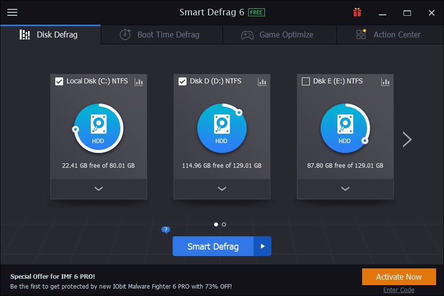 IObit Smart Defrag Pro Crack